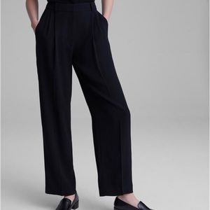 Club Monaco Black Wide Leg Trouser